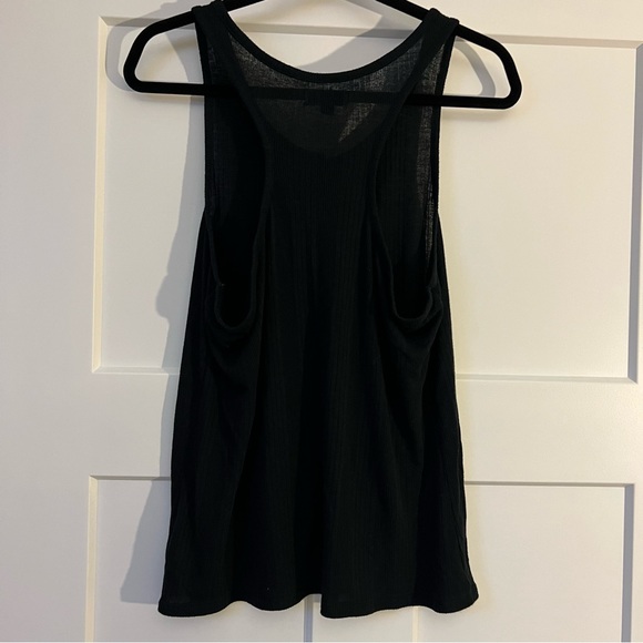 🦋2/$15🦋 AE Black Henley Tank - Picture 3 of 3